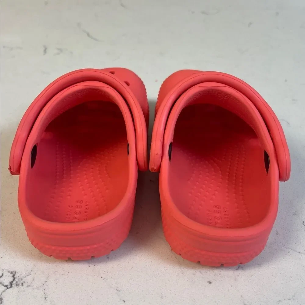 Crocs Toddler Classic Clog Size 5 Coral - Neon Watermelon? Style # 206990